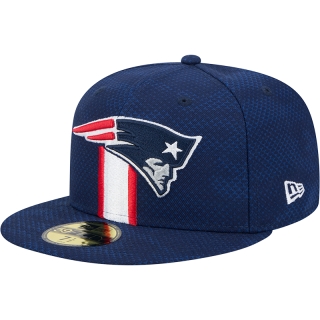 Boné 59FIFTY Fitted New England Patriots NFL Sideline 2024-25