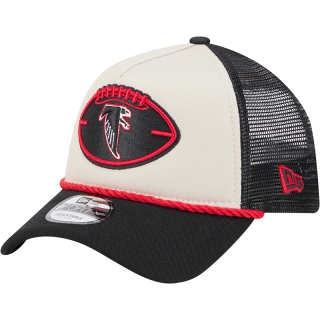 Boné 9FORTY A-Frame Trucker Atlanta Falcons NFL Historic Sideline 2024-25