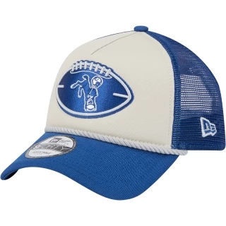 Boné 9FORTY A-Frame Trucker Indianapolis Colts NFL Historic Sideline 2024-25