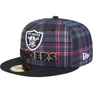 Boné 59FIFTY Fitted Las Vegas Raiders NFL Crucial Catch 2024