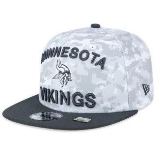 Boné Infantil 9FIFTY Minnesota Vikings NFL Salute To Service 2024-25