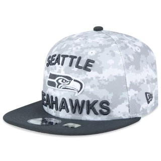 Boné Infantil 9FIFTY Seattle Seahawks NFL Salute To Service 2024-25