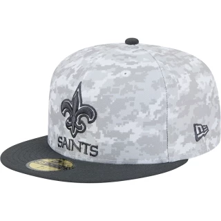 Boné 59FIFTY Fitted New Orleans Saints NFL Salute To Service 2024-25