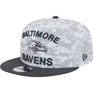 Boné 9FIFTY Baltimore Ravens NFL Salute To Service 2024-25