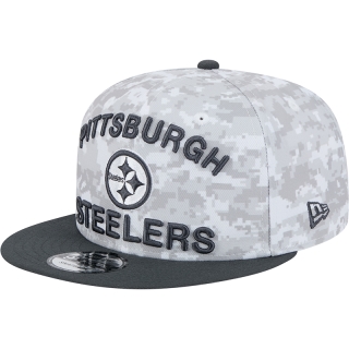 Boné 9FIFTY Pittsburgh Steelers NFL Salute To Service 2024-25