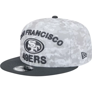 Boné 9FIFTY San Francisco 49ers NFL Salute To Service 2024-25