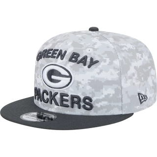 Boné 9FIFTY Green Bay Packers NFL Salute To Service 2024-25