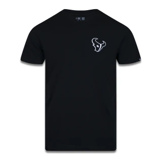 Camiseta Black Pack NFL Houston Texans Manga Curta Preta