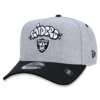 Boné 9FORTY A-Frame Snapback Aba Curva Las Vegas Raiders Street Life