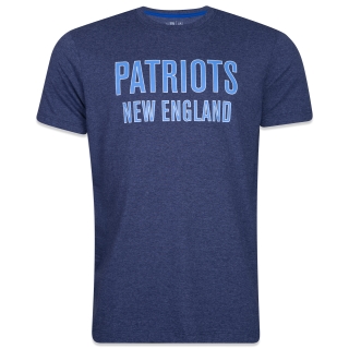 Camiseta Regular Manga Curta New England Patriots Core Simple