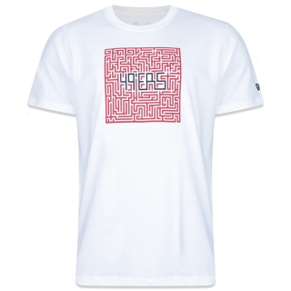 Camiseta Regular Manga Curta San Francisco 49ers Core Maze