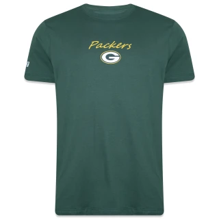 Camiseta Regular NFL Green Bay Packers Classic Manga Curta Verde
