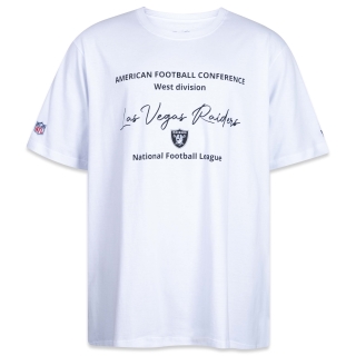 Camiseta Plus Size NFL Las Vegas Raiders Minimal Label