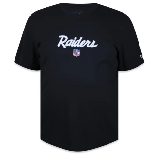 Camiseta Plus Size Regular NFL Las Vegas Raiders