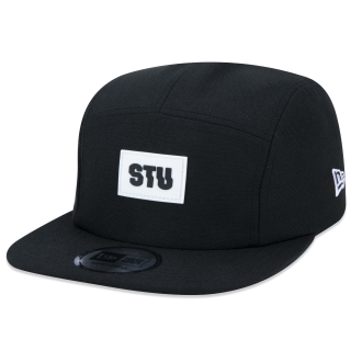 Boné Camper Strapback STU Skate Total Urbe Aba Reta Preto