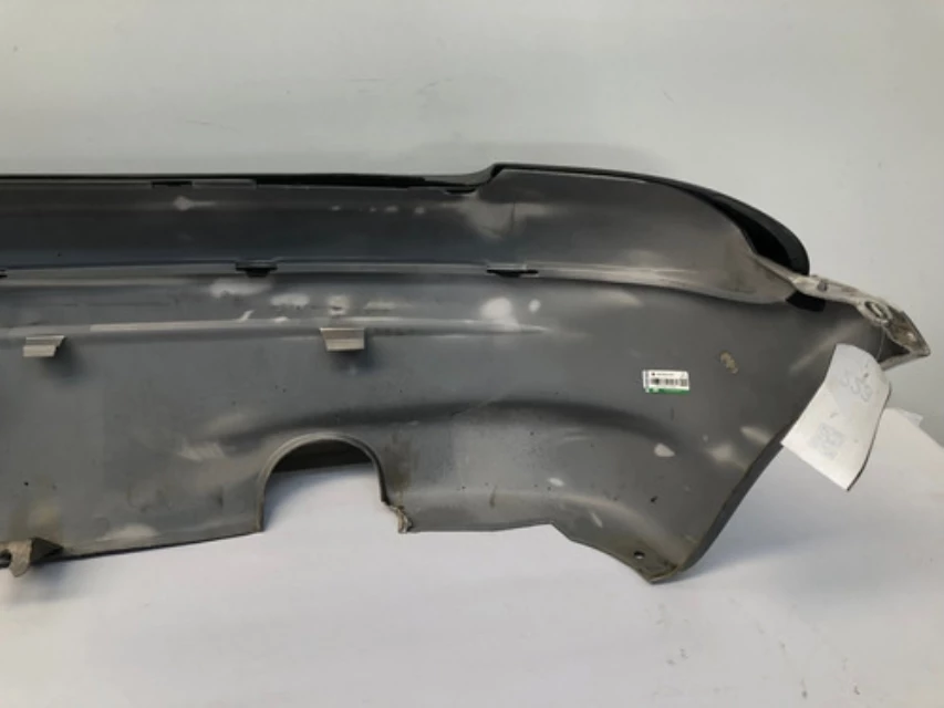 Para Choque Traseiro Peugeot 206 1999 2003 Cinza Detalhe