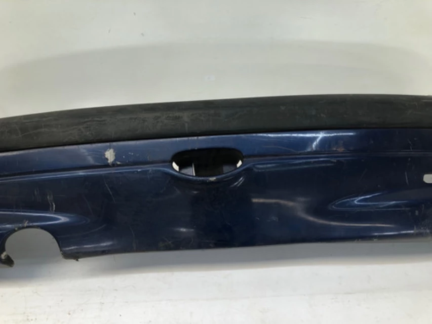 Para Choque Traseiro Peugeot 206 1999 2003 Azul Detalhe