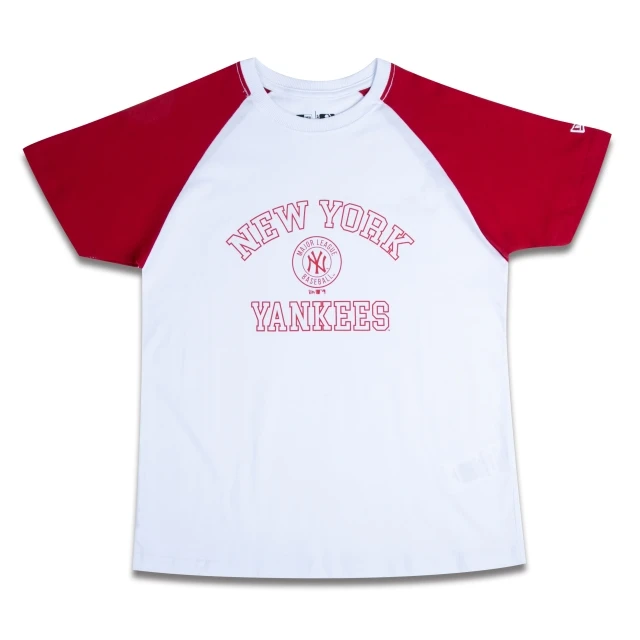 Camiseta Feminina Manga Curta MLB New York Yankees College School