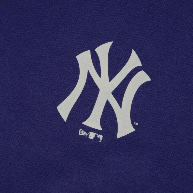 Camiseta Feminina Cropped MLB New York Yankees  Manga Curta