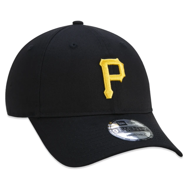 Boné 9TWENTY MLB Pittsburgh Pirates Aba Curva Preto