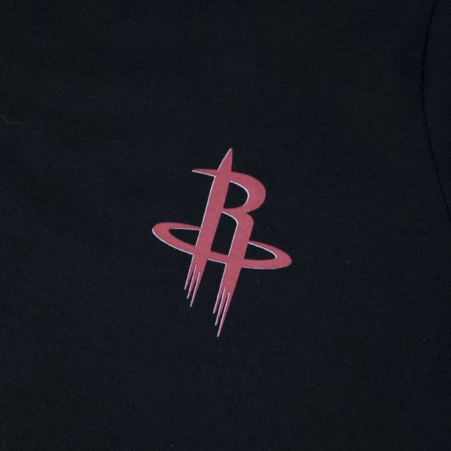 Camiseta Feminina Cropped NBA Houston Rockets Preta